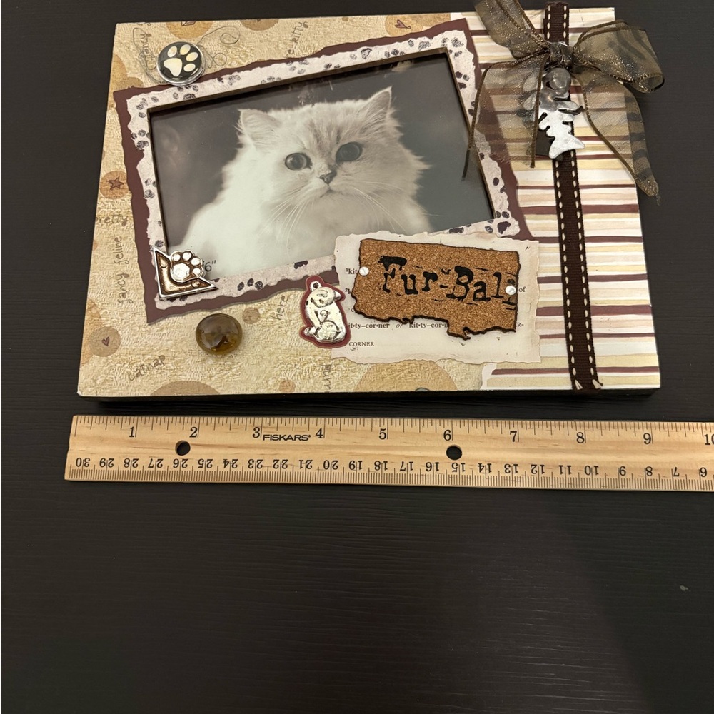 Key point Cat picture frame scrapbook vibes. New - Picture 5 of 6